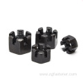 Black oxide coating Hexagon slotted castle nuts GB6178